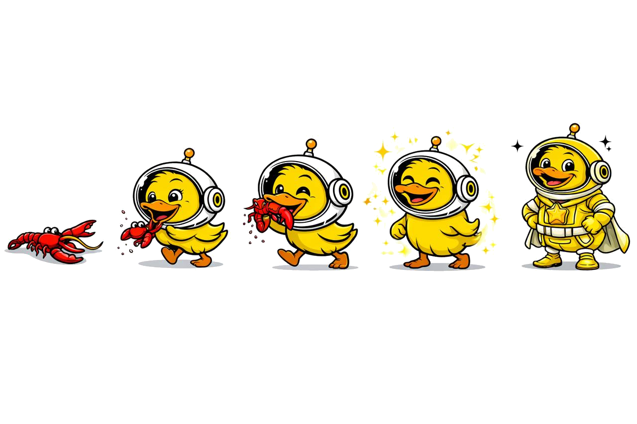 Space Duck trust journey